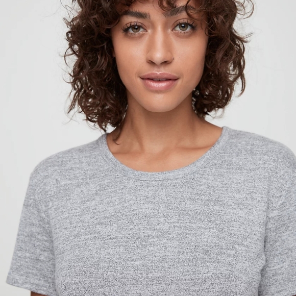 Wilfred Free short sleeve T shirt purple melange, small size - Picture 2 of 7